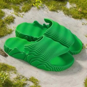 Auracles x Chris Brown NAMI Slides | Aurora Green | Size 7m/8.5 or 9w